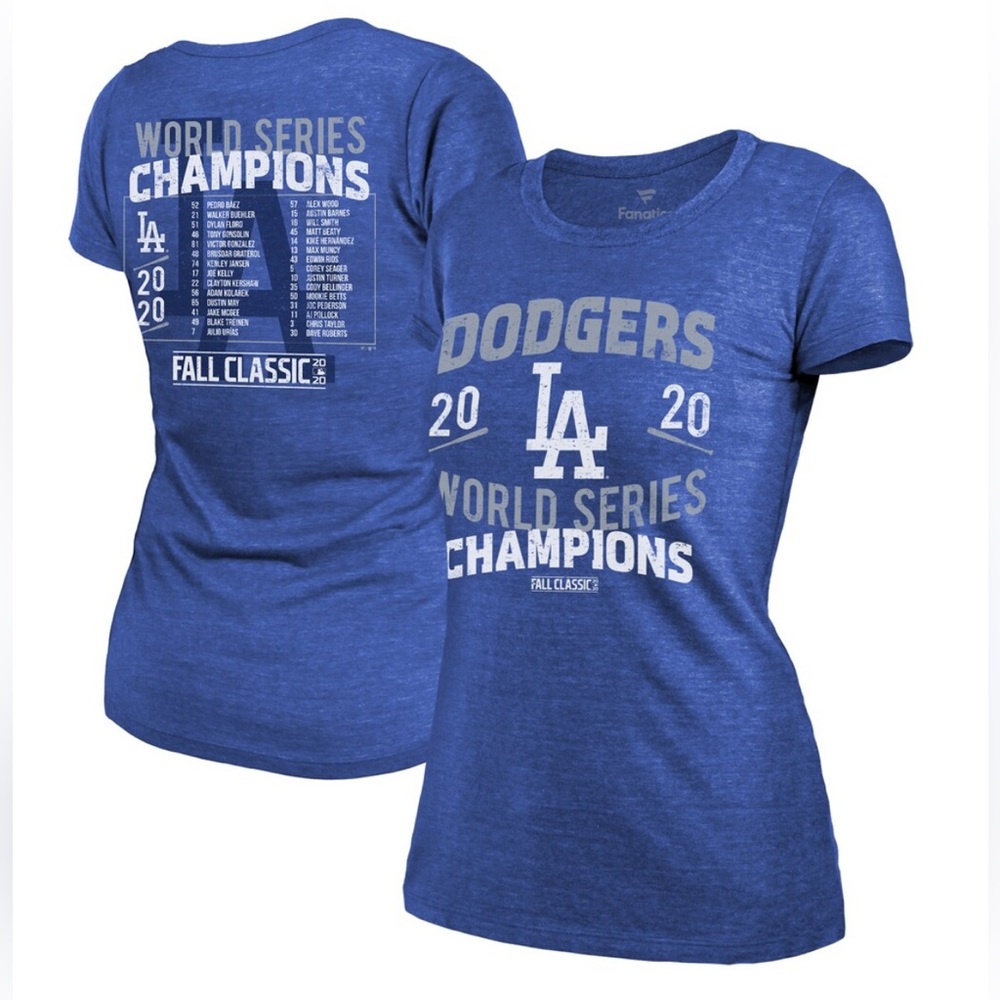 MLB ✨DODGERS World Series baseball 2020 vintage distressed T-shirt | Sz M